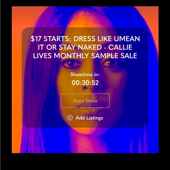 3PM ET TOPS & SWEATERS PARTY + JACKETS - SELL & SHOP LIKE UMEAN IT OR STAY NAKED - Picture 4 of 4